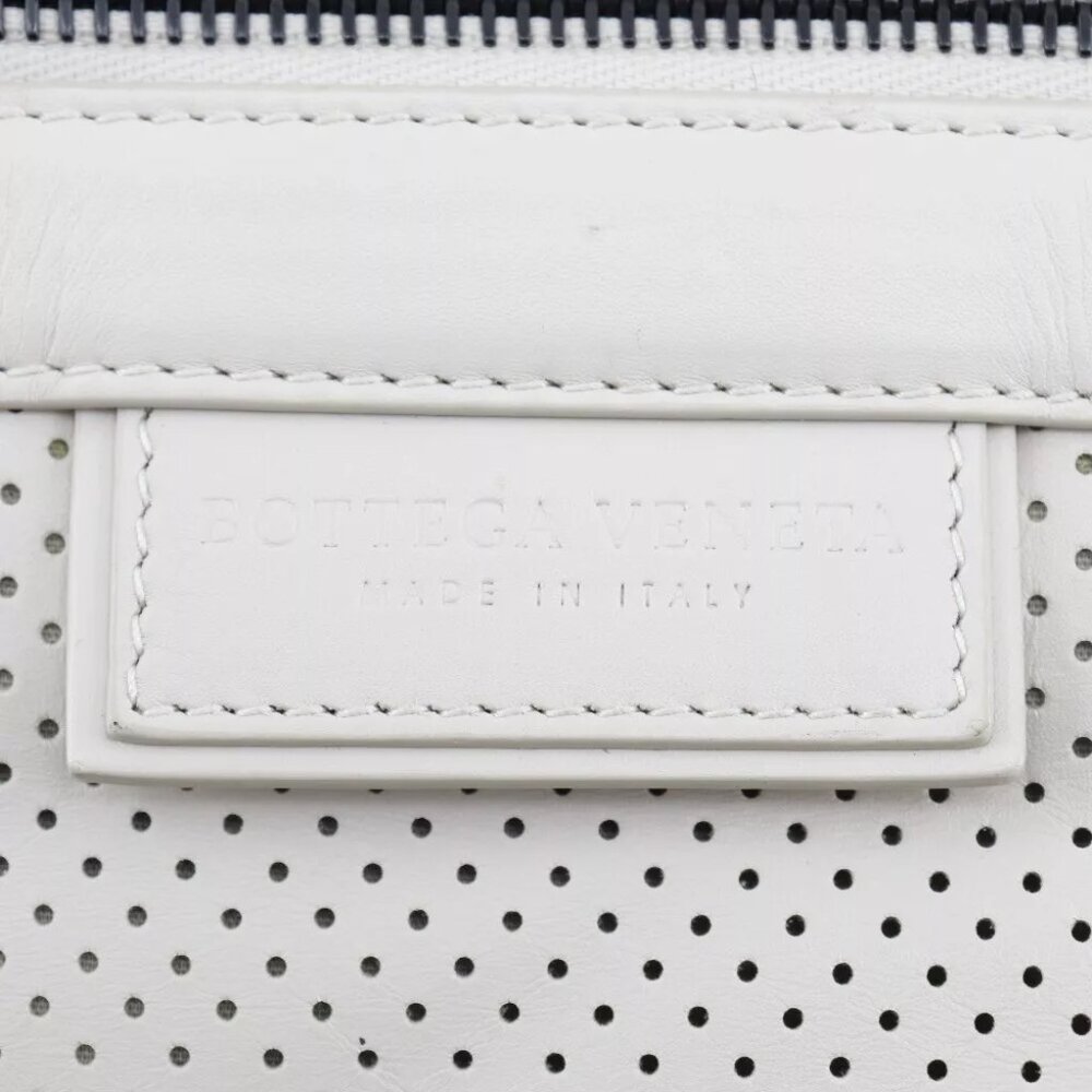 BOTTEGAVENETA Leggero Backpack Daypack 567222 Ivory Calfskin unisex - Picture 7 of 10